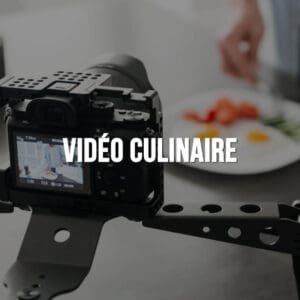 Tournage de vidéo culinaire ou food styling pour des marques d'électroménager.