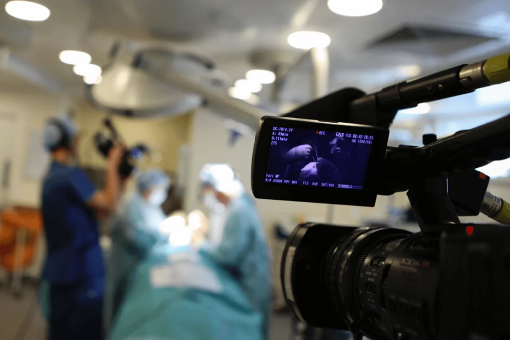 video medicale tournage bloc operatoire